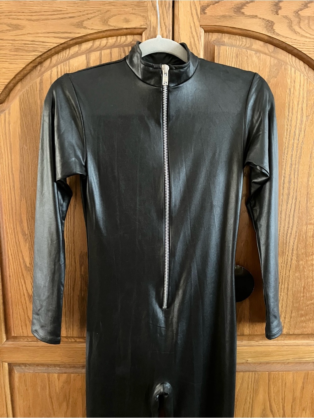 NWT Faux Leather Catsuit
